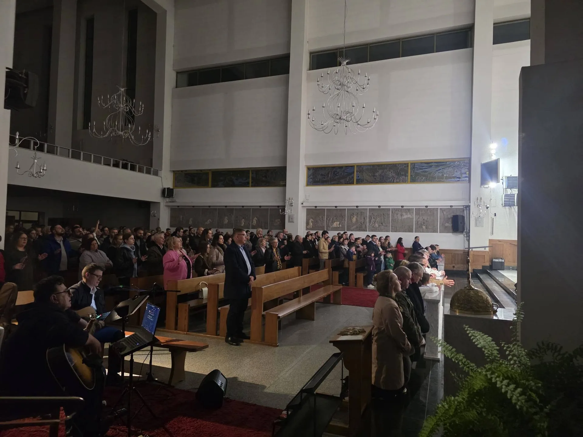 Msza Dwudziestka w kościele akademickim św. Jadwigi Królowej